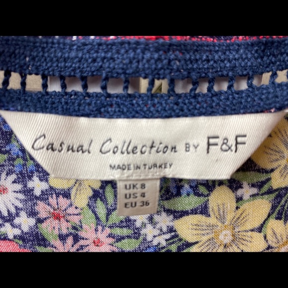 NWOT F&F Versatile Duster In Hottest Floral Trend - Picture 5 of 5